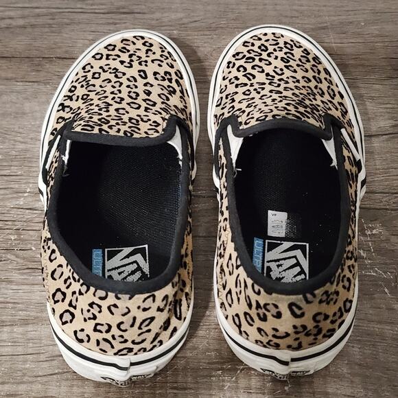 Vans Classic Slip-On UltraCush Women's Shoes Size 7.5 Textured Leopard Print - Picture 8 of 9